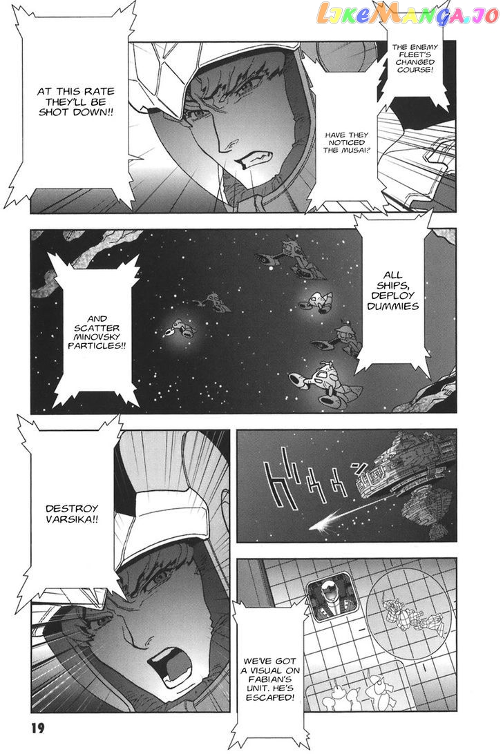 Kidou Senshi Gundam: C.D.A. Wakaki Suisei no Shouzou chapter 38-44 - page 20