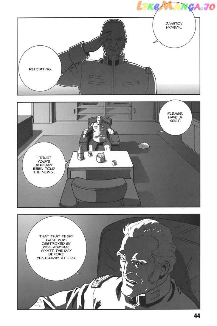 Kidou Senshi Gundam: C.D.A. Wakaki Suisei no Shouzou chapter 38-44 - page 45