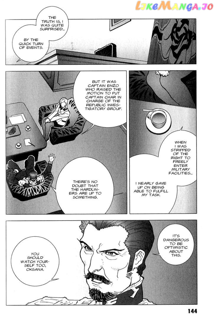 Kidou Senshi Gundam: C.D.A. Wakaki Suisei no Shouzou chapter 23 - page 144