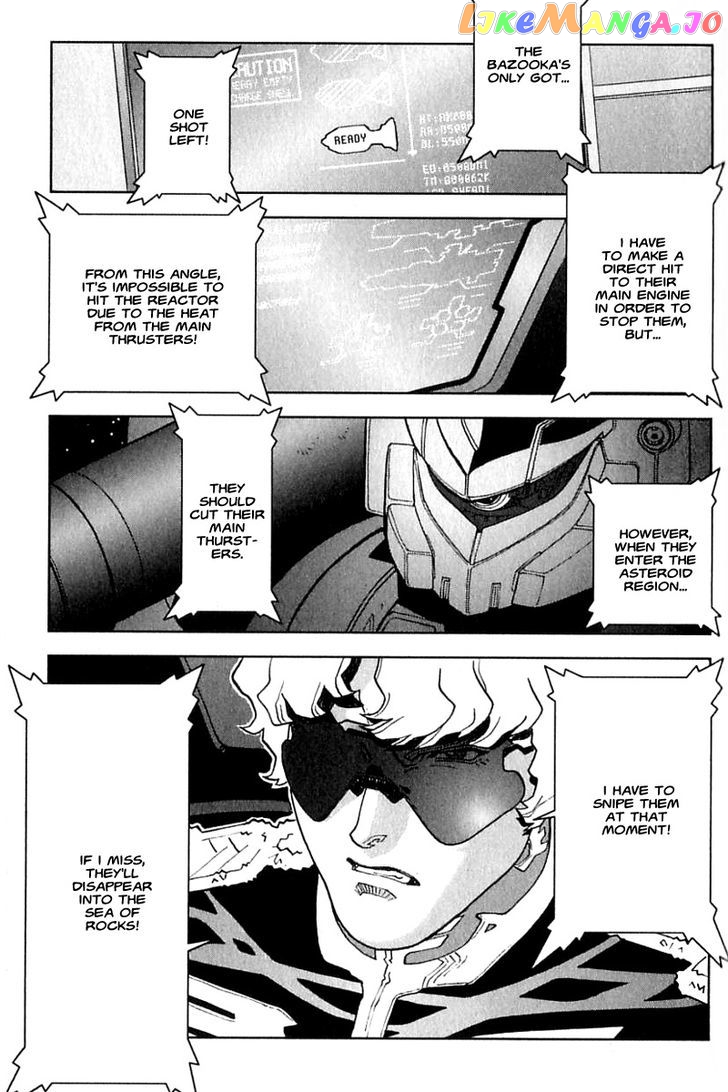 Kidou Senshi Gundam: C.D.A. Wakaki Suisei no Shouzou chapter 23 - page 53