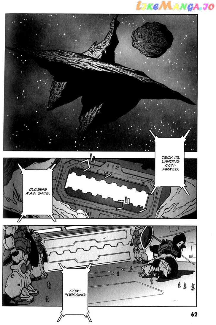 Kidou Senshi Gundam: C.D.A. Wakaki Suisei no Shouzou chapter 23 - page 62