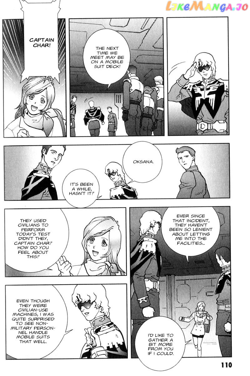 Kidou Senshi Gundam: C.D.A. Wakaki Suisei no Shouzou chapter 26 - page 12