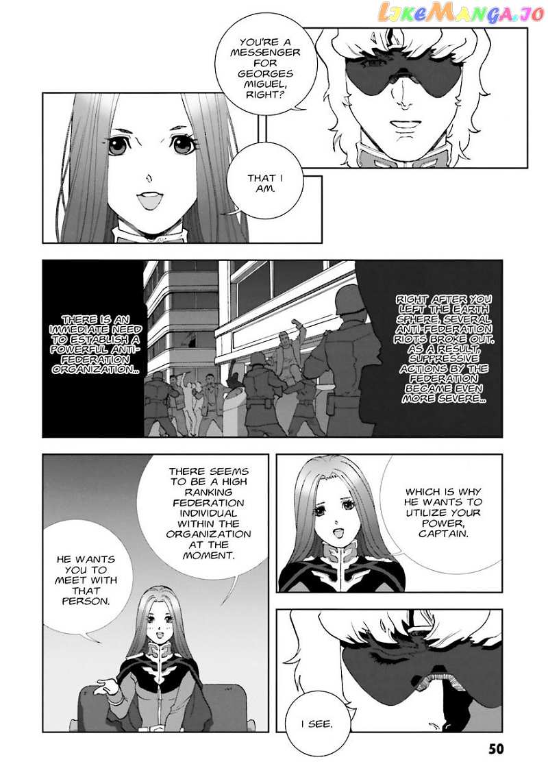 Kidou Senshi Gundam: C.D.A. Wakaki Suisei no Shouzou chapter 66 - page 14