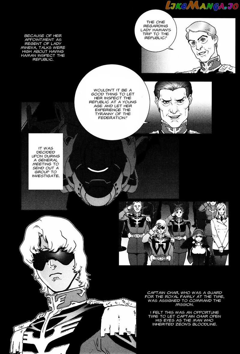 Kidou Senshi Gundam: C.D.A. Wakaki Suisei no Shouzou chapter 50 - page 28