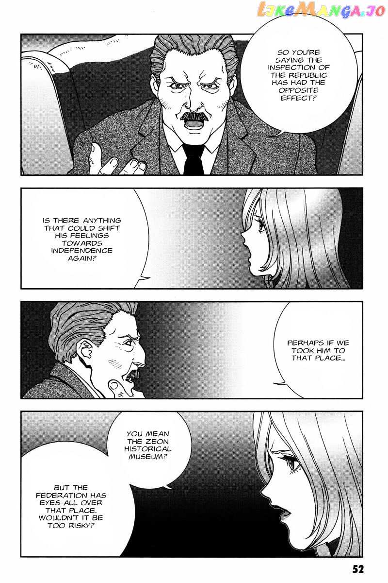 Kidou Senshi Gundam: C.D.A. Wakaki Suisei no Shouzou chapter 51 - page 14