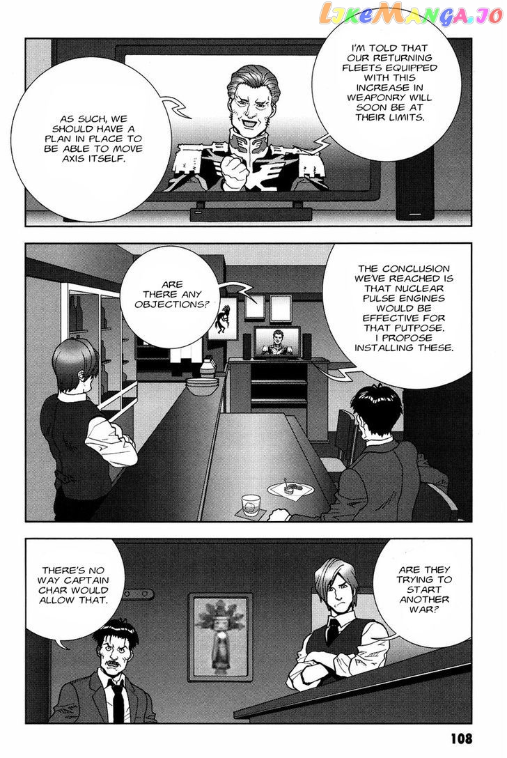 Kidou Senshi Gundam: C.D.A. Wakaki Suisei no Shouzou chapter 53 - page 8