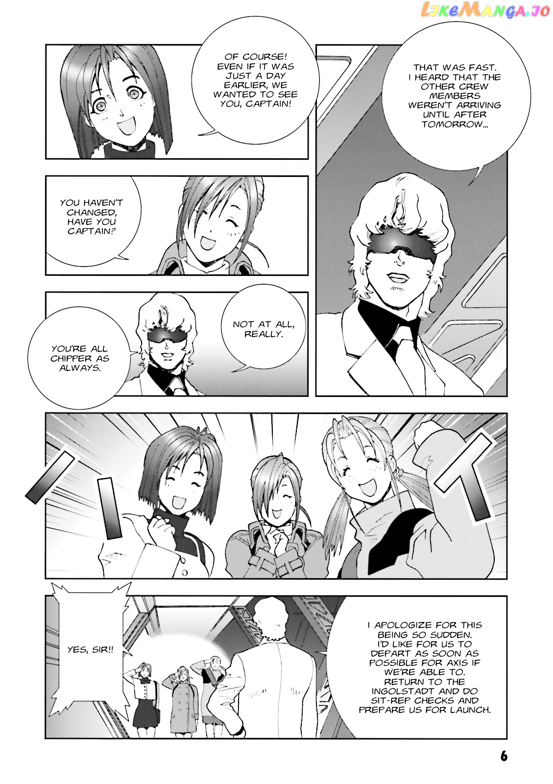 Kidou Senshi Gundam: C.D.A. Wakaki Suisei no Shouzou chapter 55 - page 7