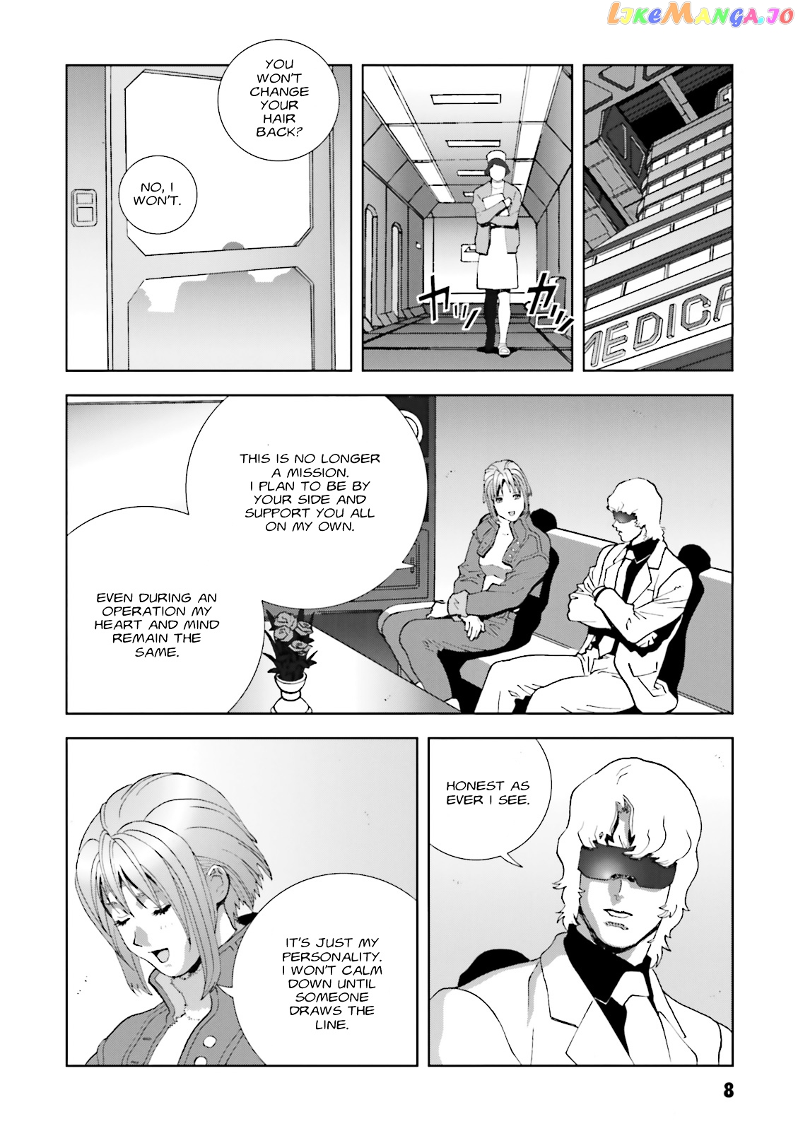 Kidou Senshi Gundam: C.D.A. Wakaki Suisei no Shouzou chapter 55 - page 9