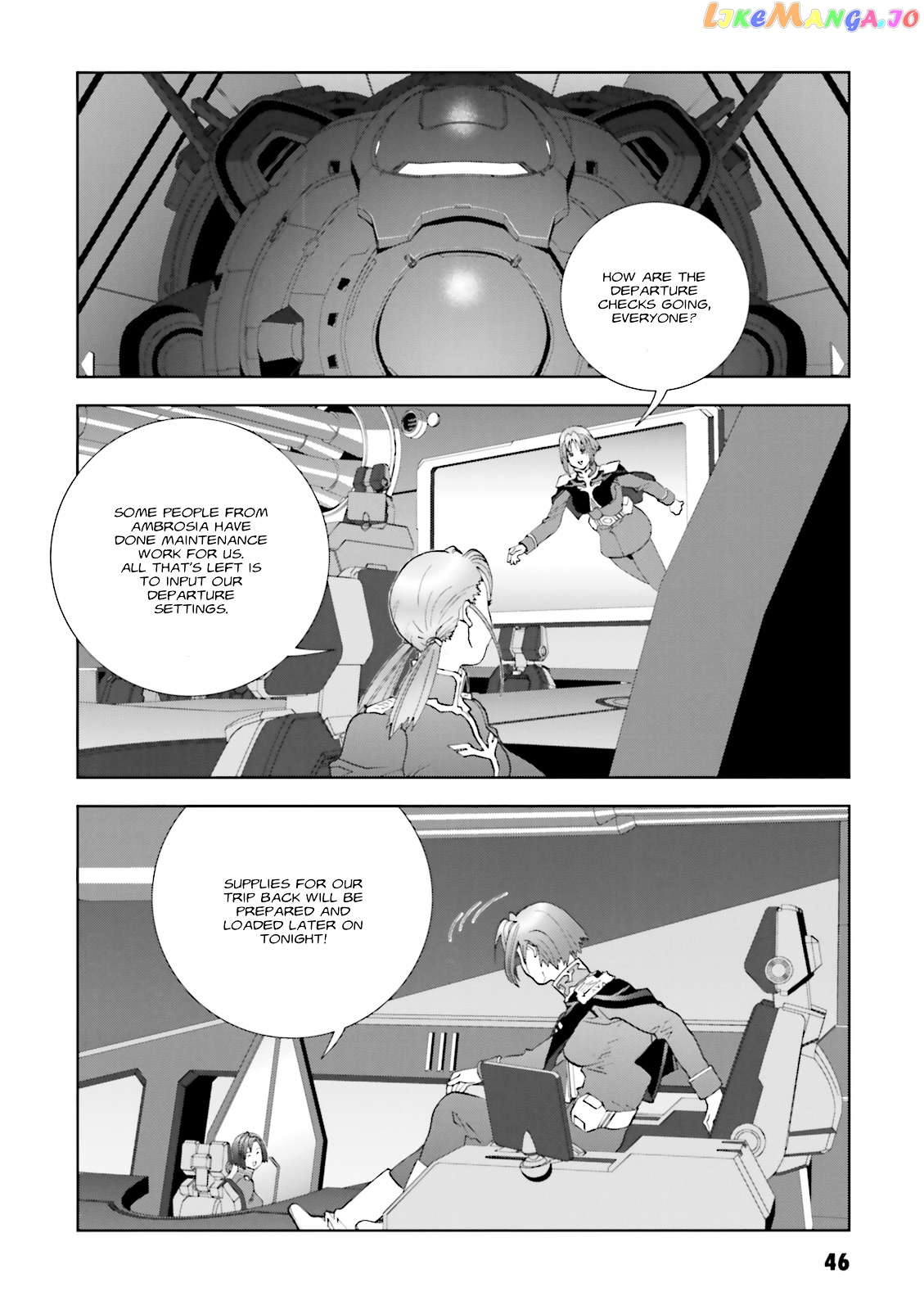 Kidou Senshi Gundam: C.D.A. Wakaki Suisei no Shouzou chapter 56 - page 12