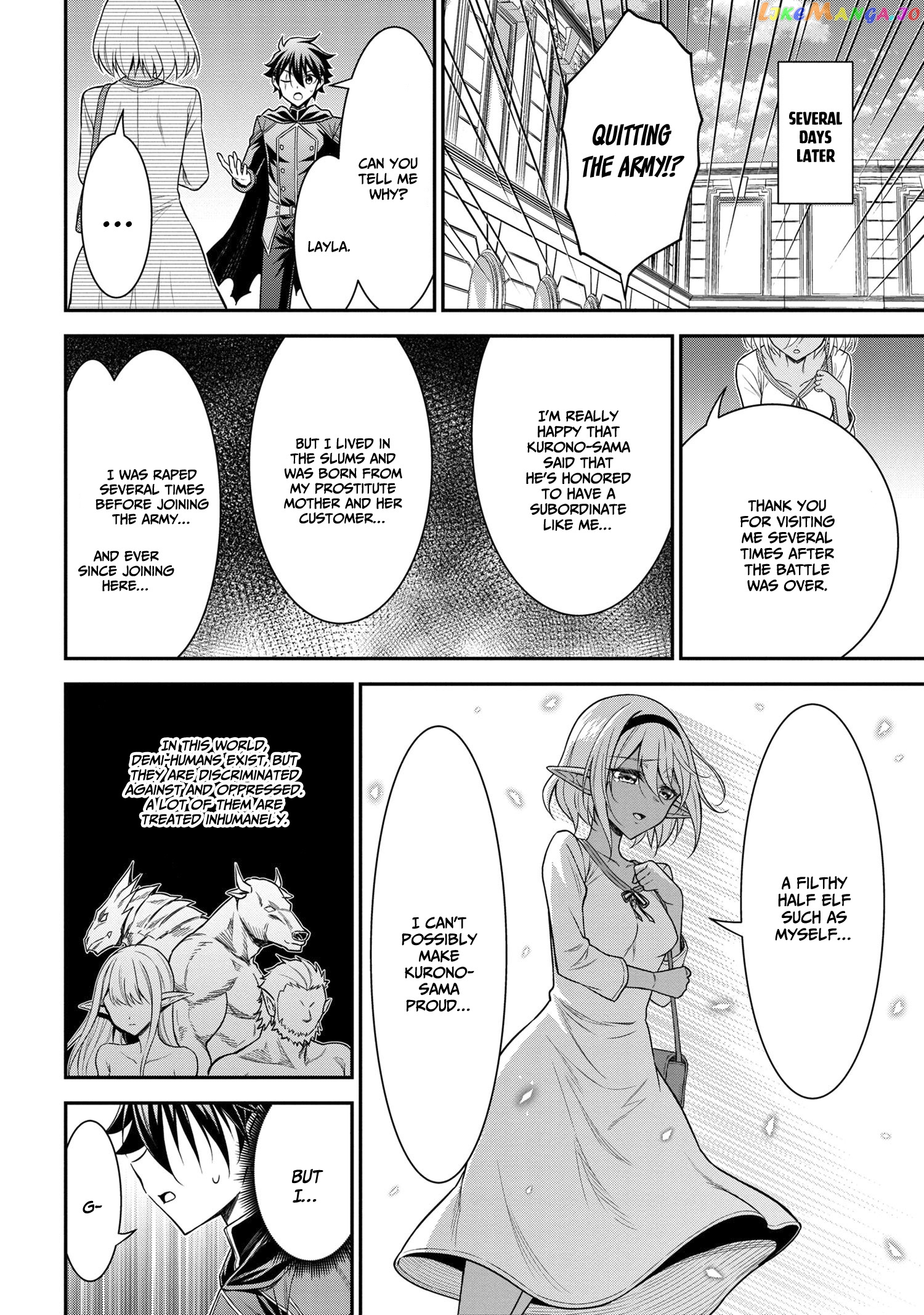 Kuro no Senki II: Isekai Teni Shita Boku ga Saikyou na no wa Bed no Ue dake no You desu chapter 1 - page 8