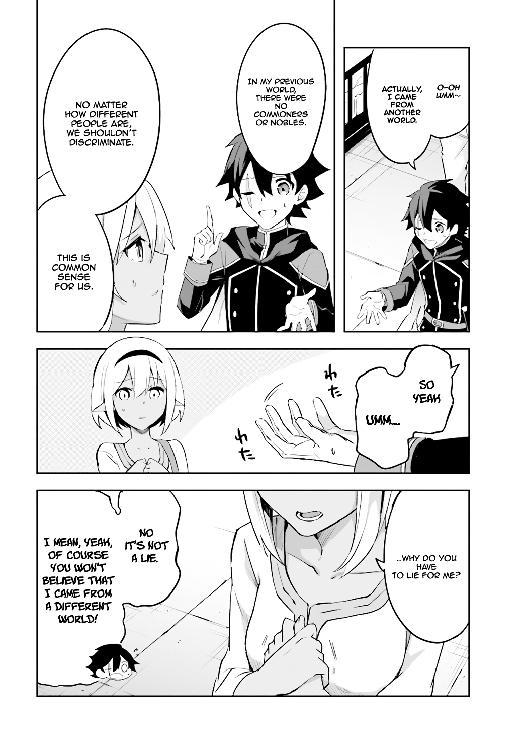 Kuro No Senki Isekai Ten’I Shita Boku Ga Saikyou Na No Wa Bed No Ue Dake No You Desu chapter 2.4 - page 6