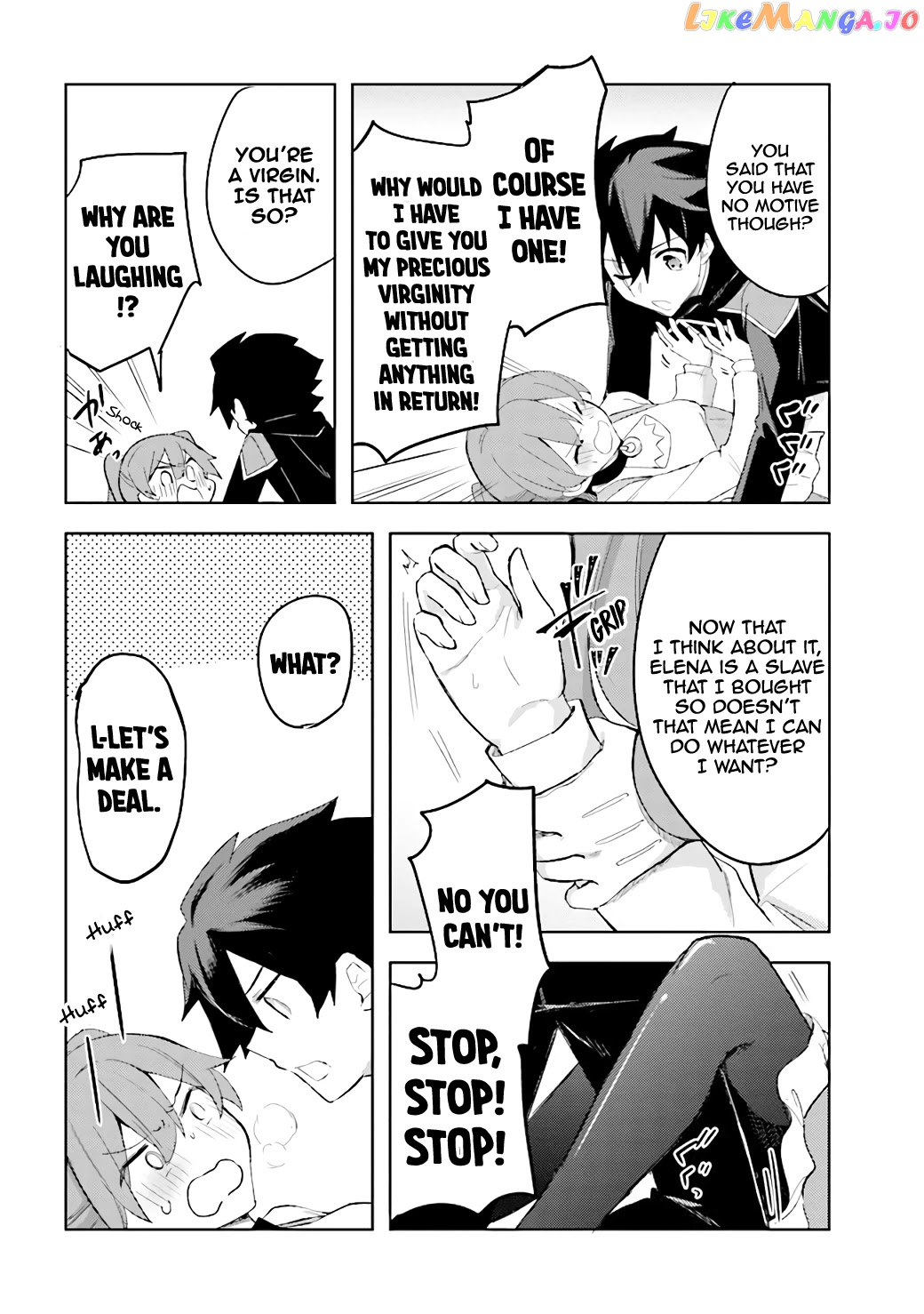 Kuro No Senki Isekai Ten’I Shita Boku Ga Saikyou Na No Wa Bed No Ue Dake No You Desu chapter 6.1 - page 30