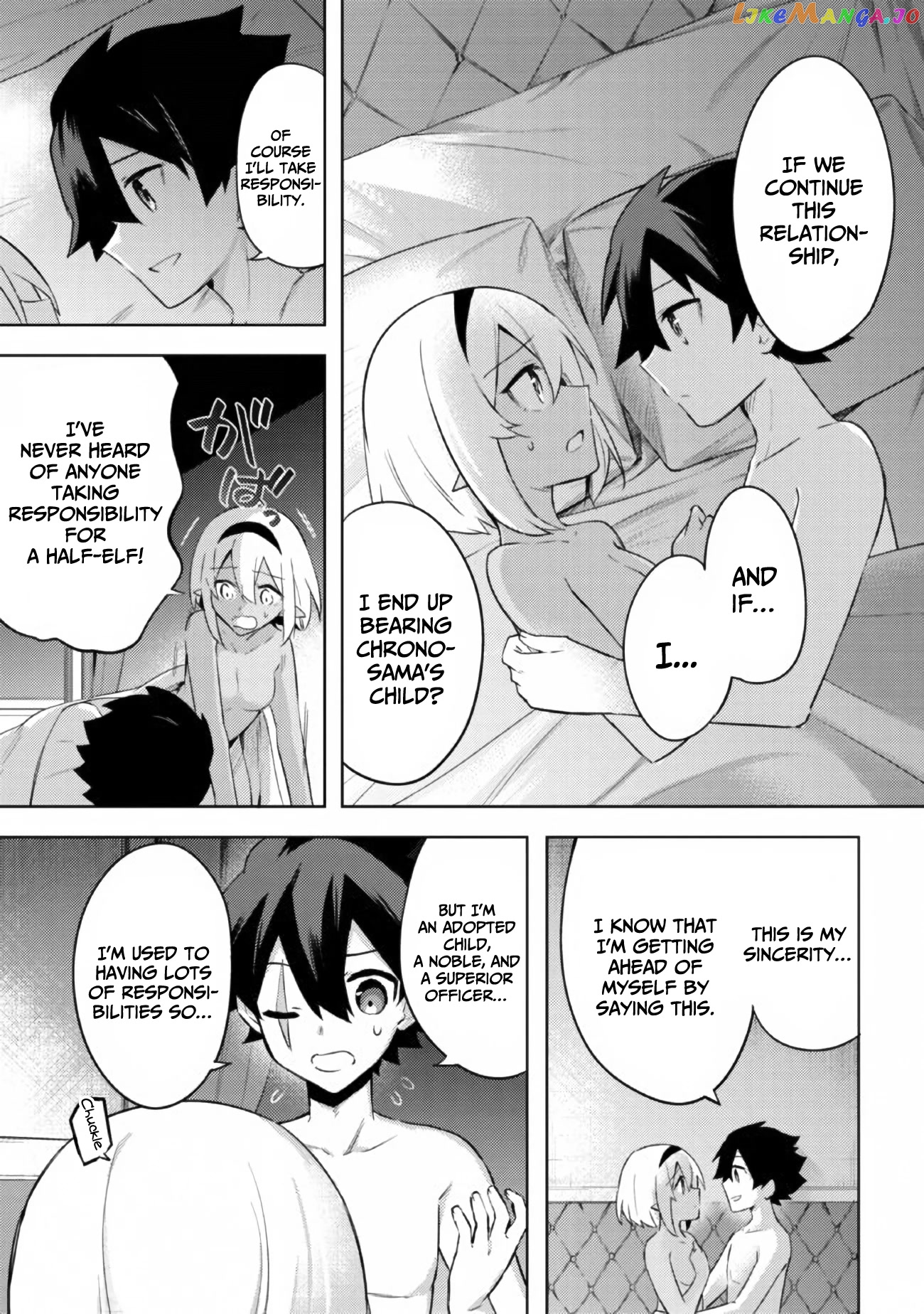 Kuro No Senki Isekai Ten’I Shita Boku Ga Saikyou Na No Wa Bed No Ue Dake No You Desu chapter 8 - page 36