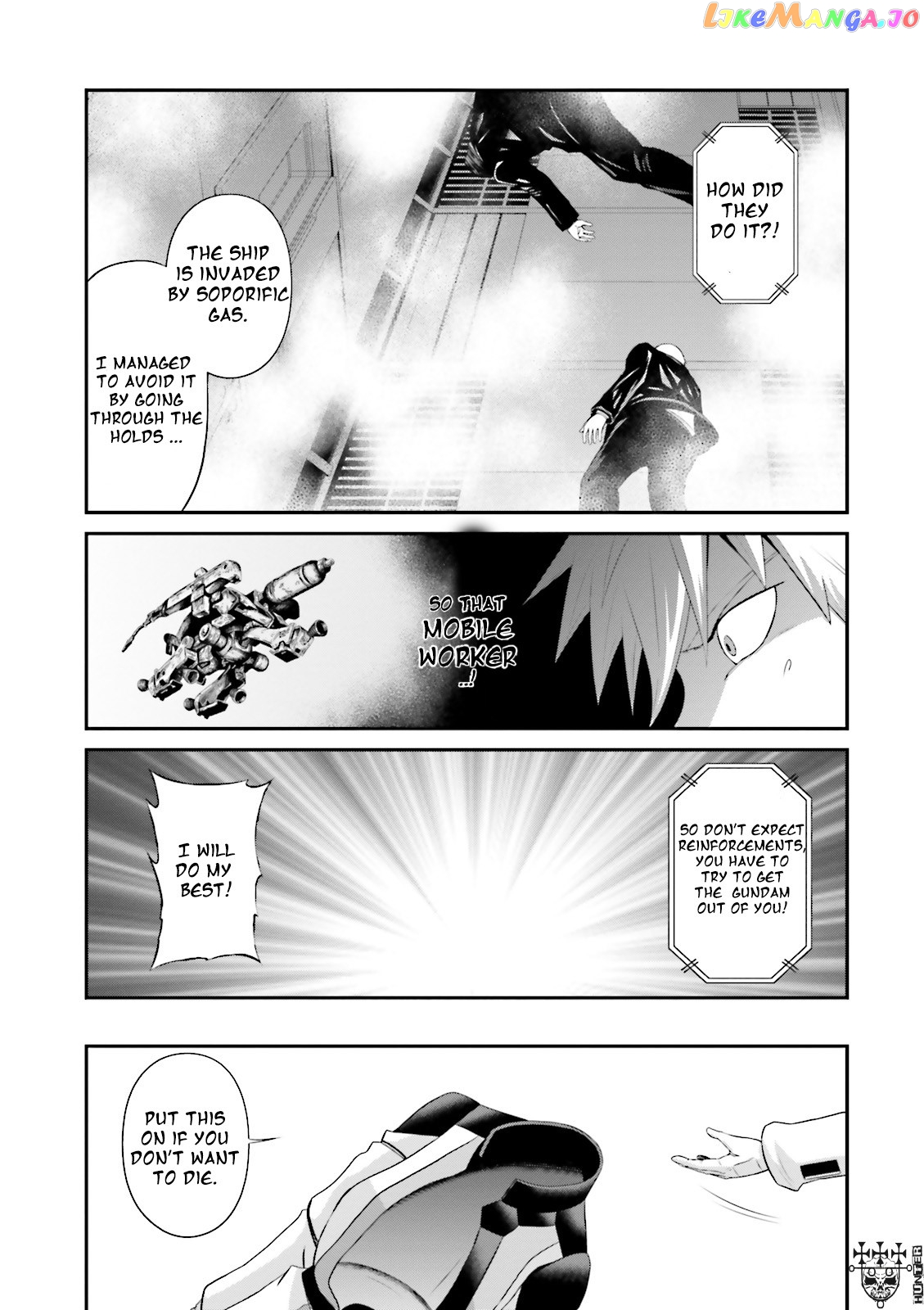 Kidou Senshi Gundam - Tekketsu no Orphans Gekkou chapter 10 - page 33