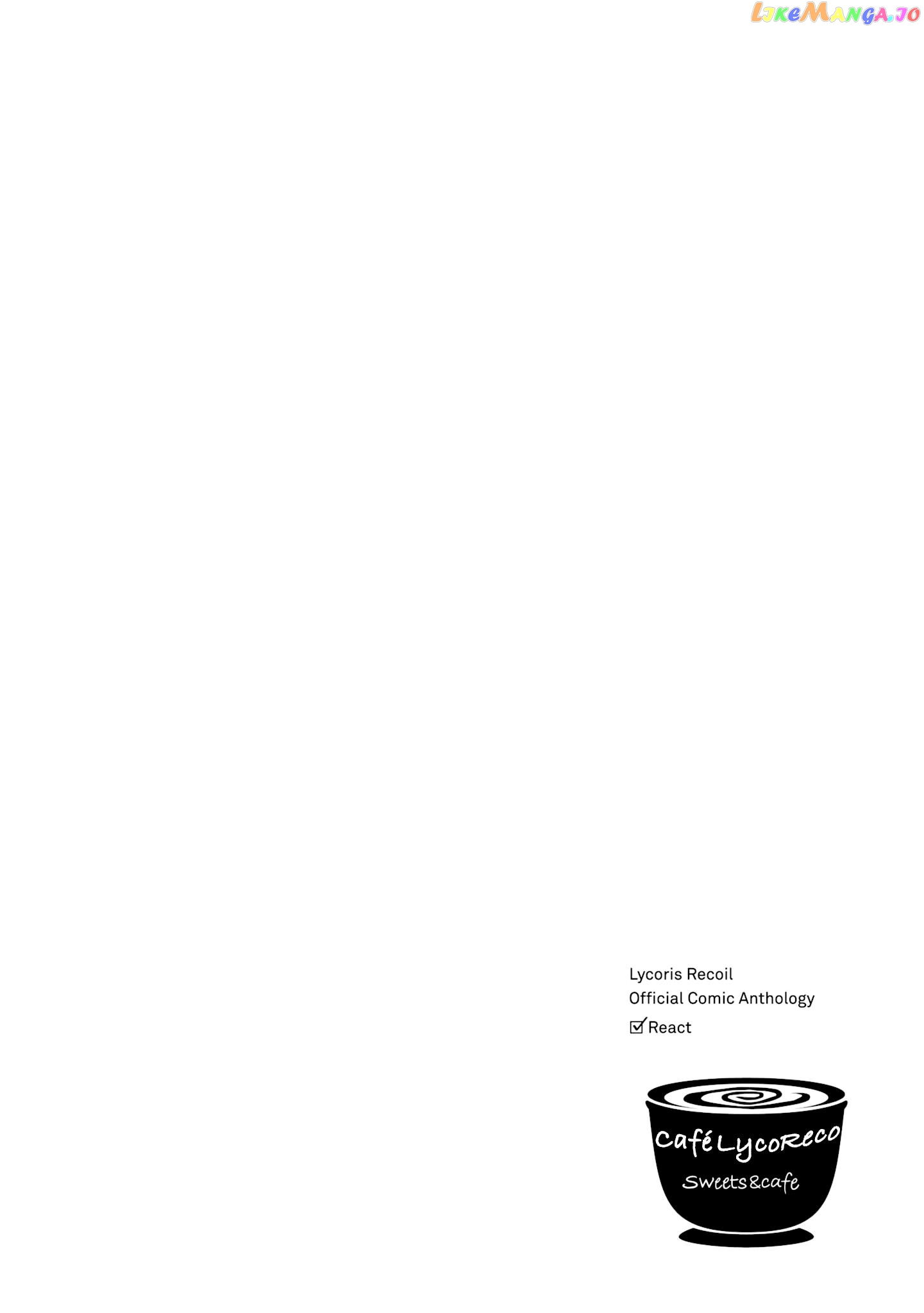 Lycoris Recoil Koushiki Comic Anthology: React chapter 3 - page 24