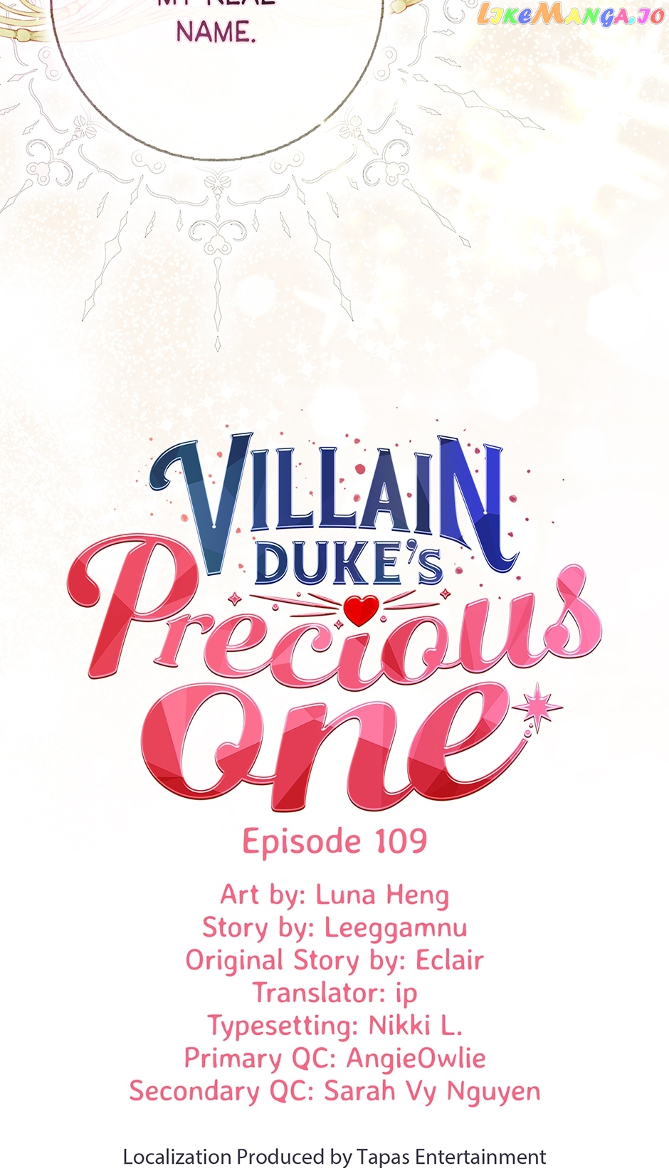 Villain Duke's Precious One Chapter 109 - page 3