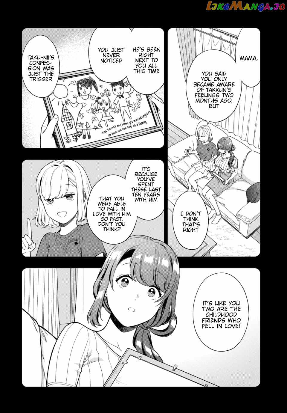 Musume Janakute, Watashi (Mama) ga Suki Nano!? chapter 21.3 - page 8