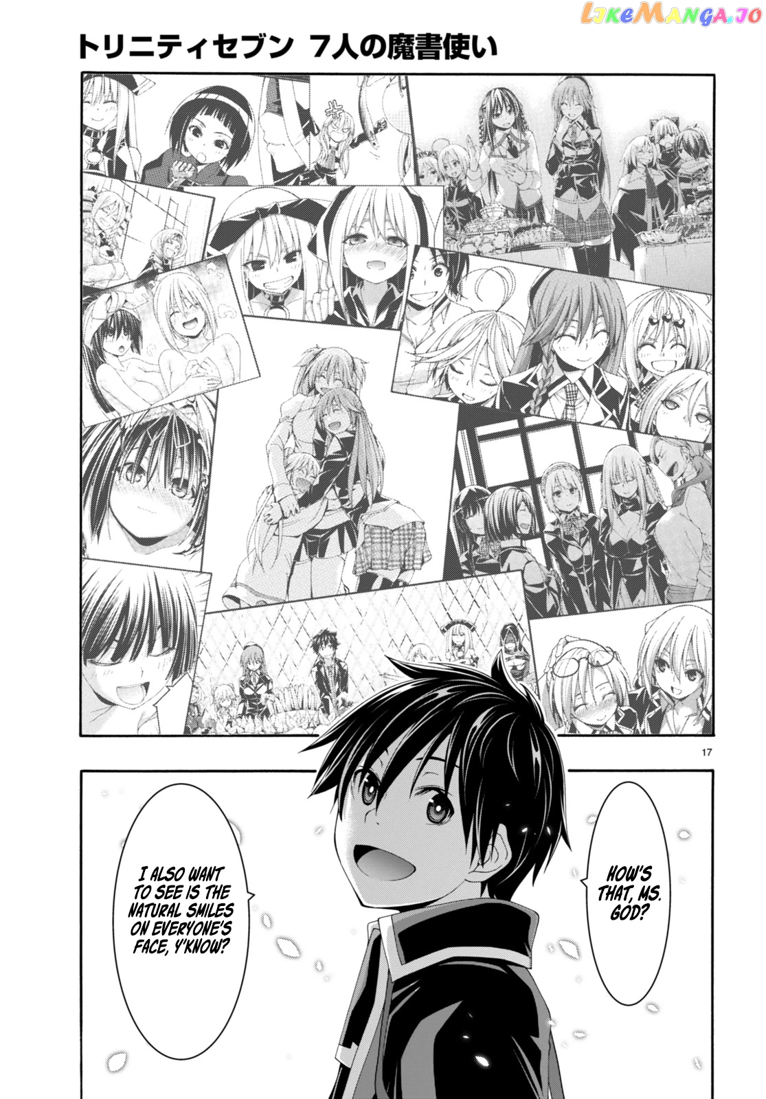 Trinity Seven: 7-Nin no Mahoutsukai chapter 144 - page 17