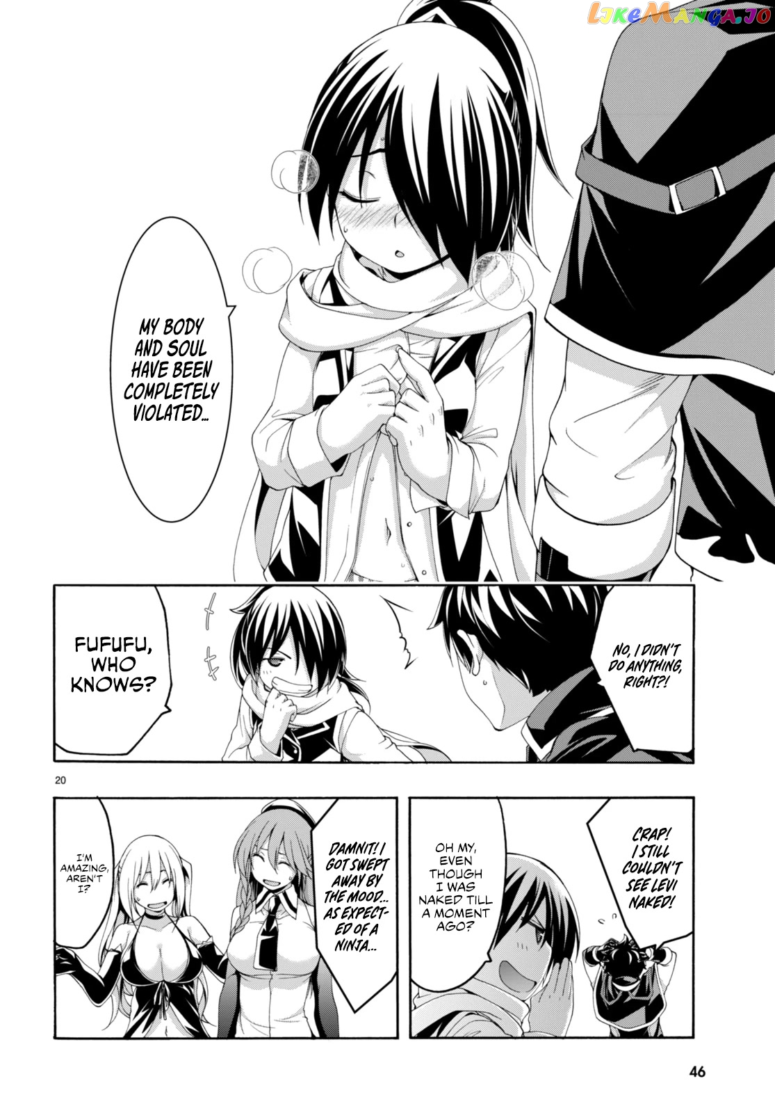 Trinity Seven: 7-Nin no Mahoutsukai chapter 144 - page 20