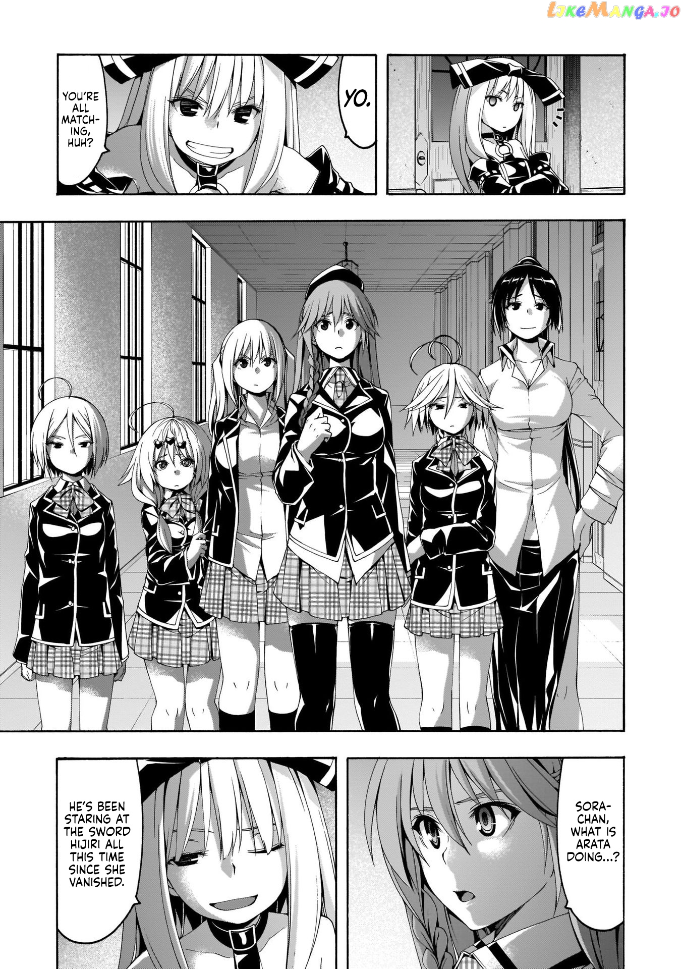 Trinity Seven: 7-Nin no Mahoutsukai chapter 108 - page 4