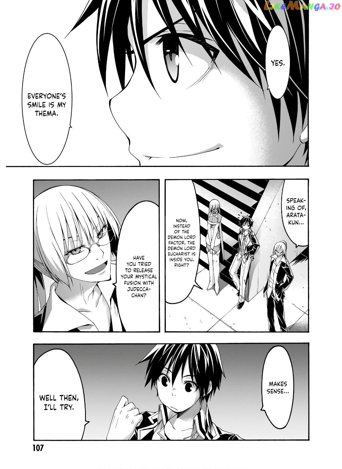 Trinity Seven: 7-Nin no Mahoutsukai chapter 100 - page 24