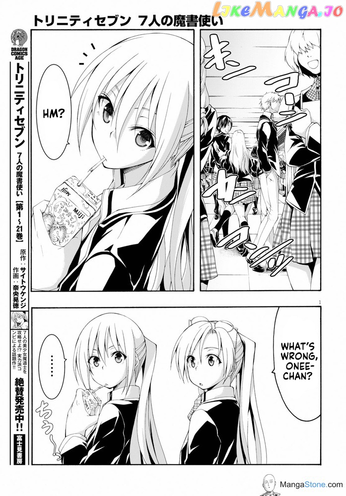 Trinity Seven: 7-Nin no Mahoutsukai chapter 102 - page 6