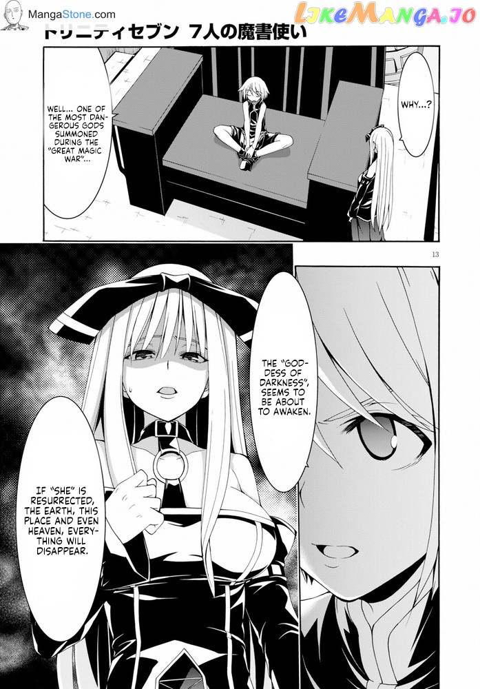 Trinity Seven: 7-Nin no Mahoutsukai chapter 103 - page 14