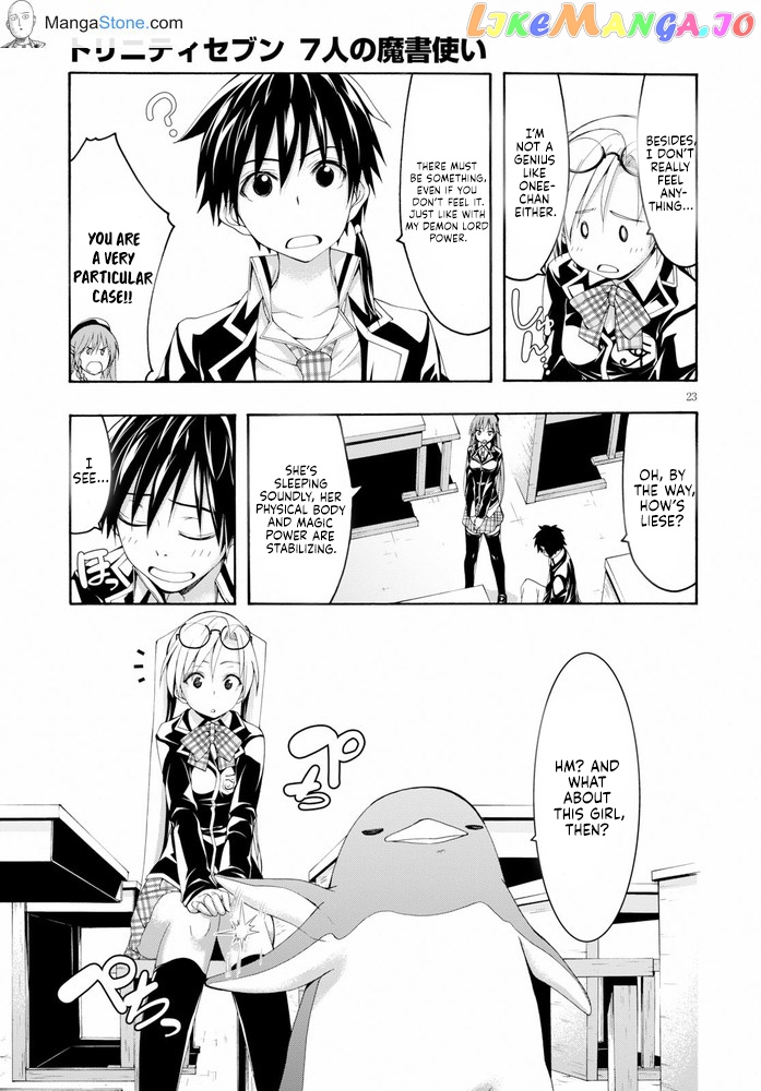 Trinity Seven: 7-Nin no Mahoutsukai chapter 103 - page 24