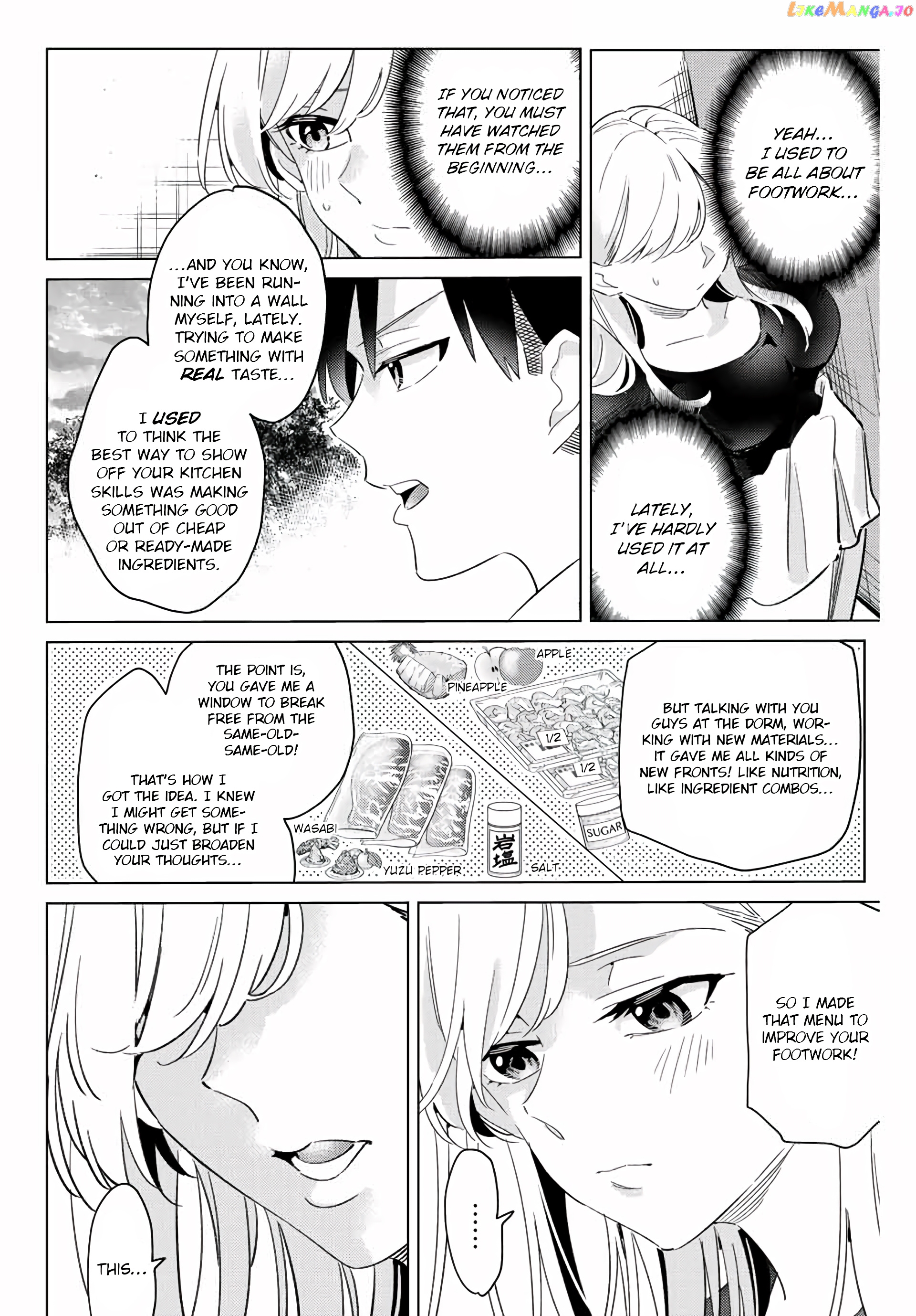 Gorin No Megami-Sama: Nedeshiko Ryou No Medal Gohan chapter 8 - page 21
