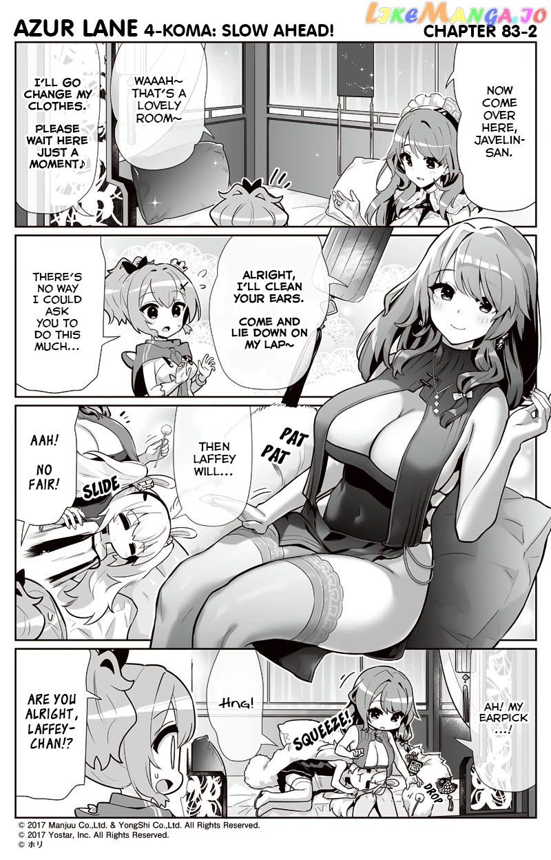 Azur Lane 4-Koma: Slow Ahead chapter 83 - page 2