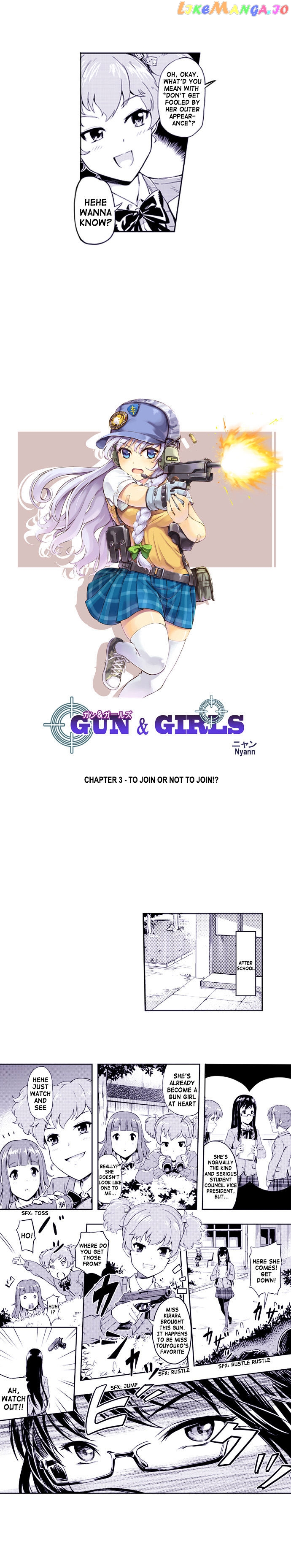 Gun & Girls chapter 3 - page 1