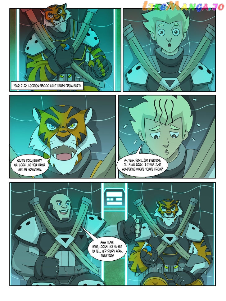 Galaxy Tiger chapter 1 - page 1