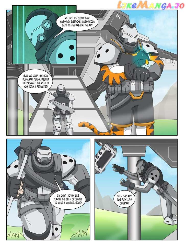 Galaxy Tiger chapter 1 - page 17