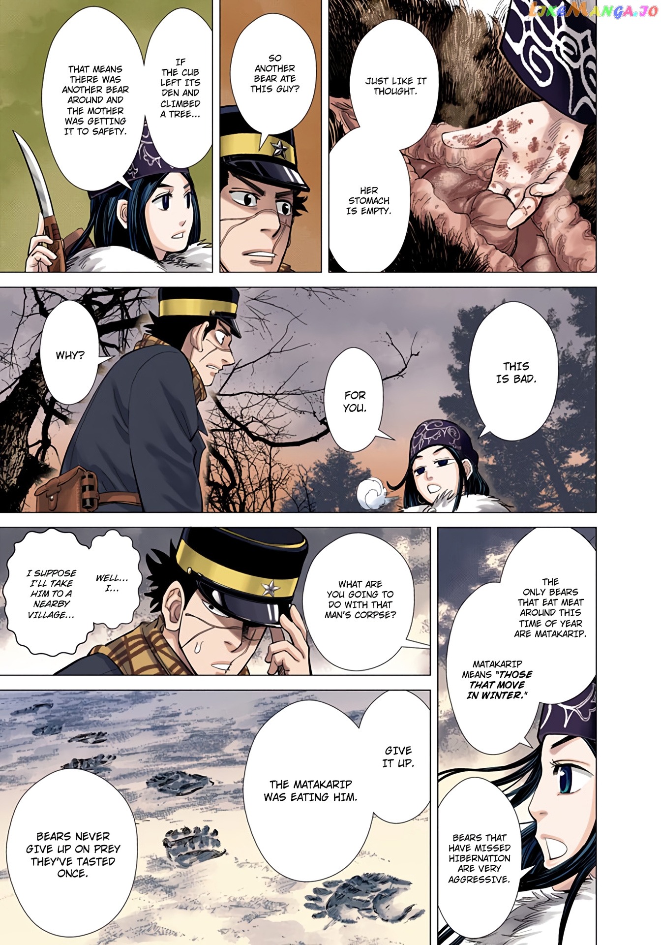 Golden Kamuy - Digital Colored Comics chapter 1 - page 45