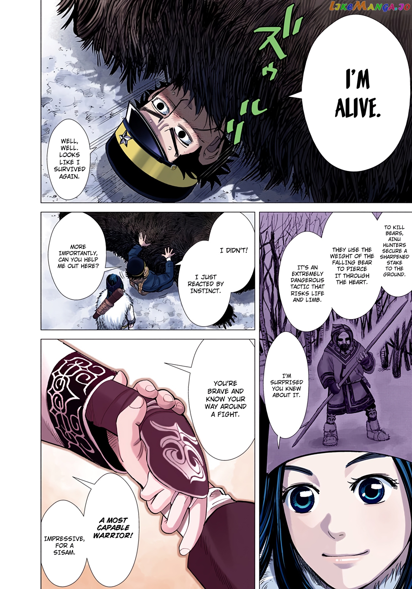 Golden Kamuy - Digital Colored Comics chapter 2 - page 21