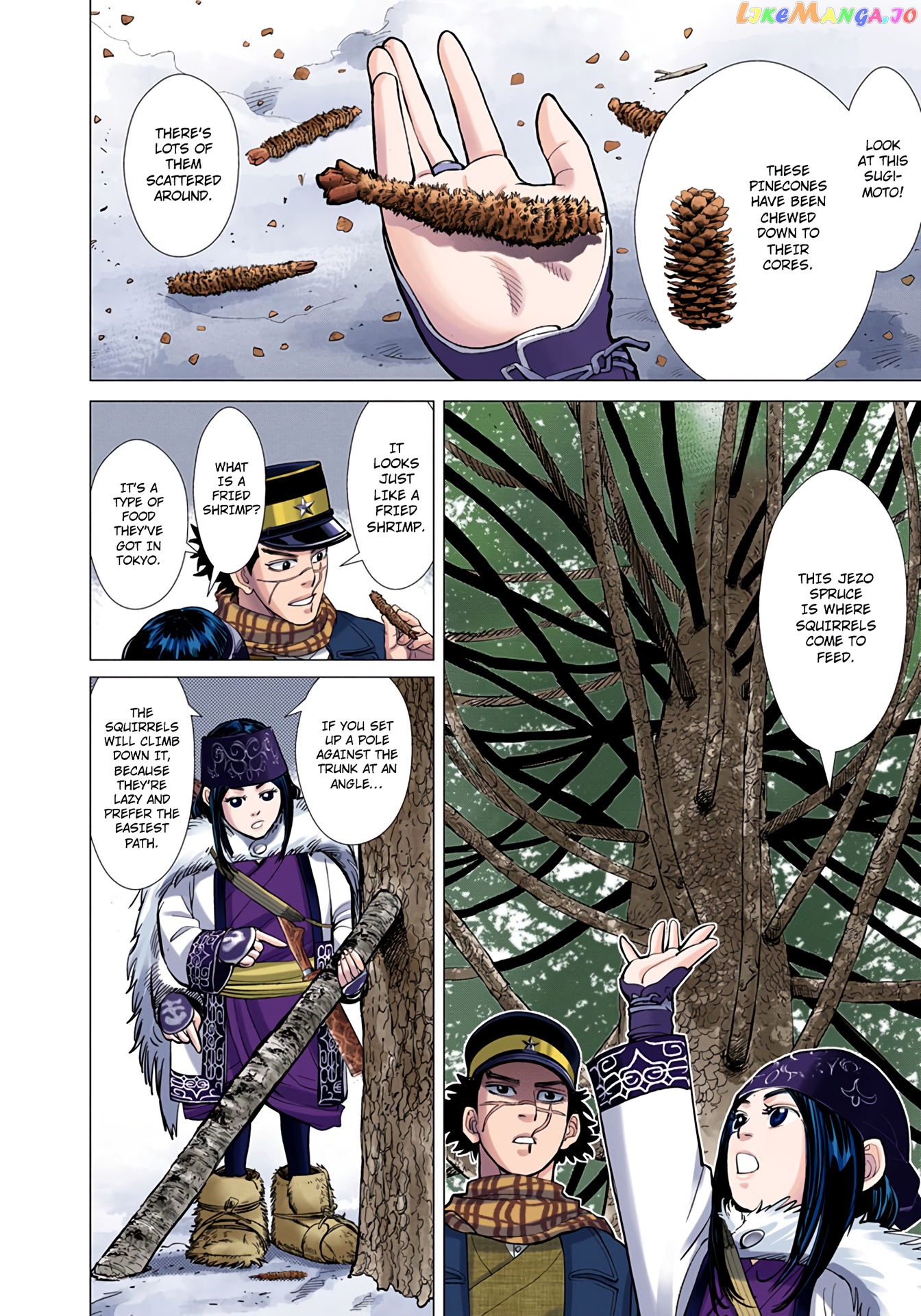 Golden Kamuy - Digital Colored Comics chapter 3 - page 2