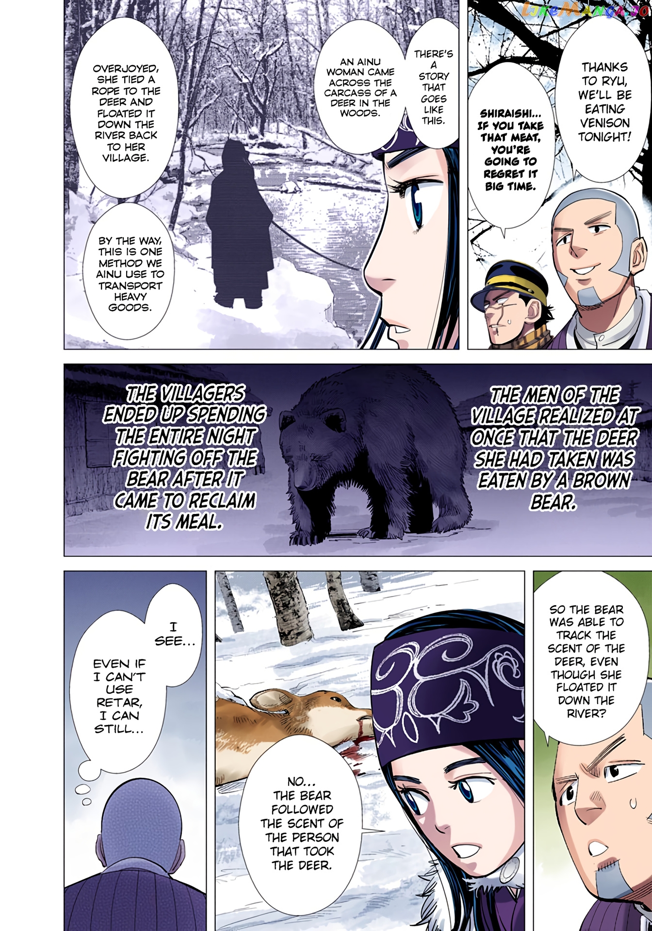 Golden Kamuy - Digital Colored Comics chapter 36 - page 12