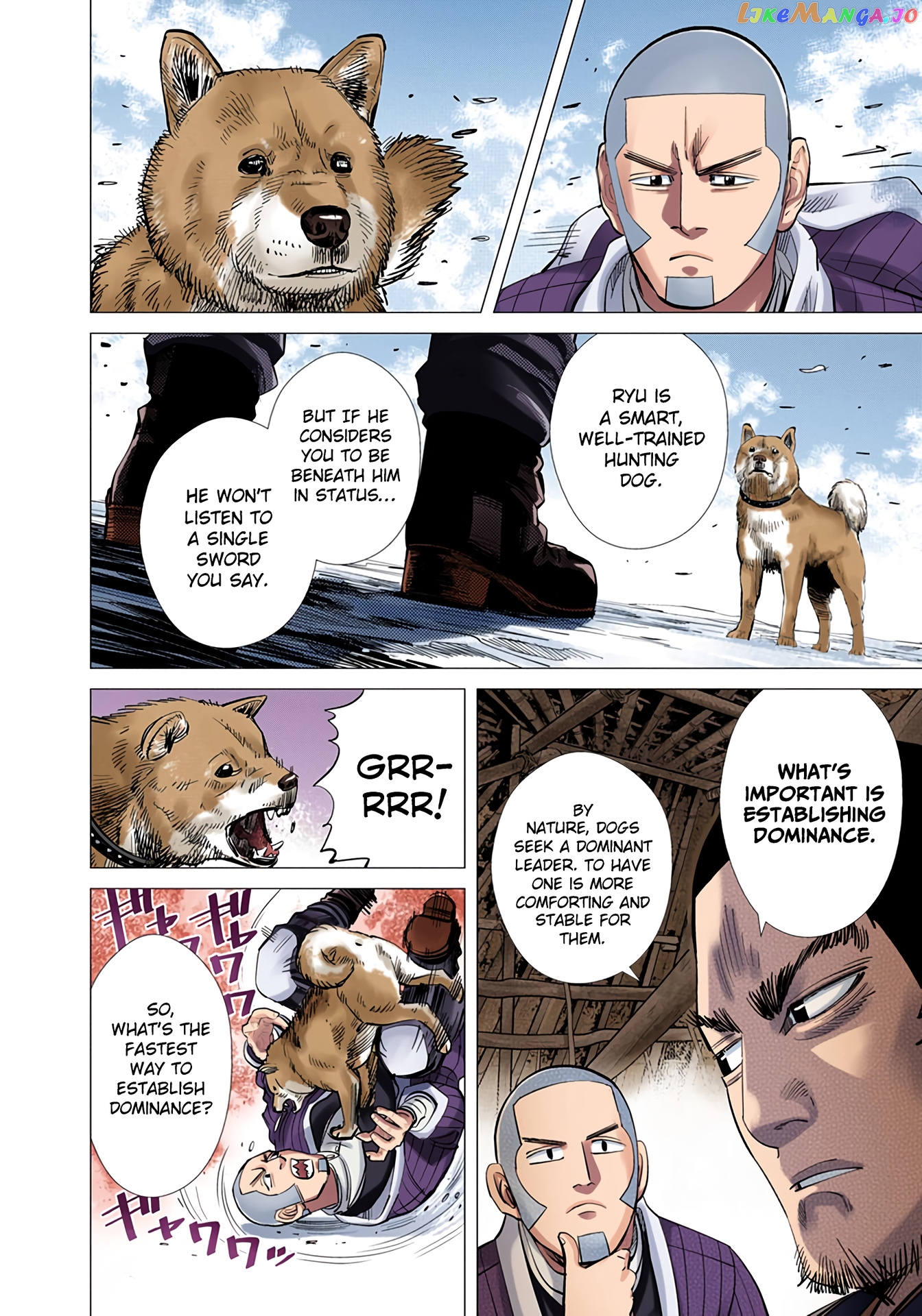 Golden Kamuy - Digital Colored Comics chapter 36 - page 14