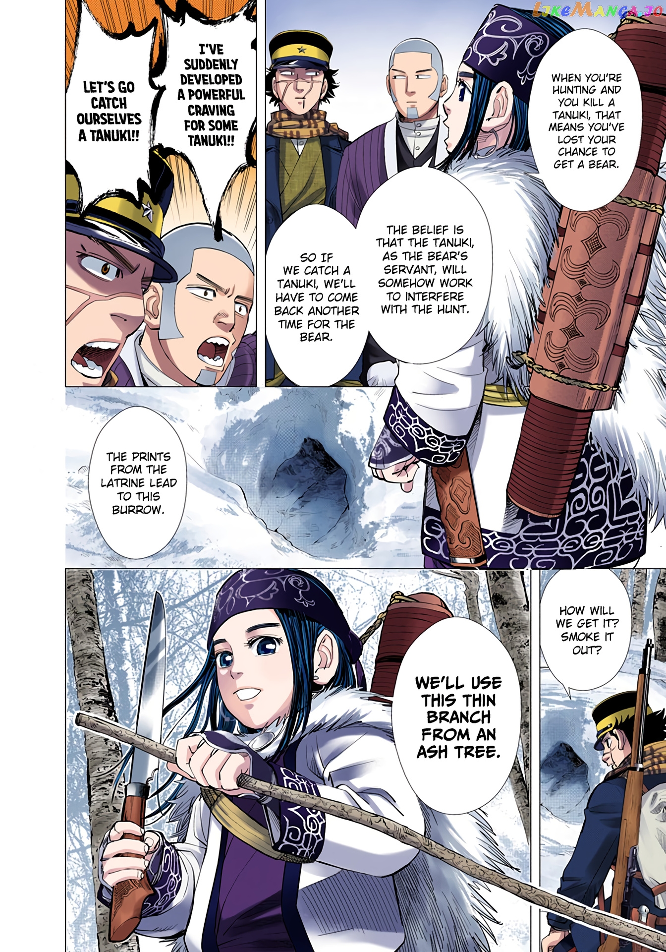 Golden Kamuy - Digital Colored Comics chapter 36 - page 6