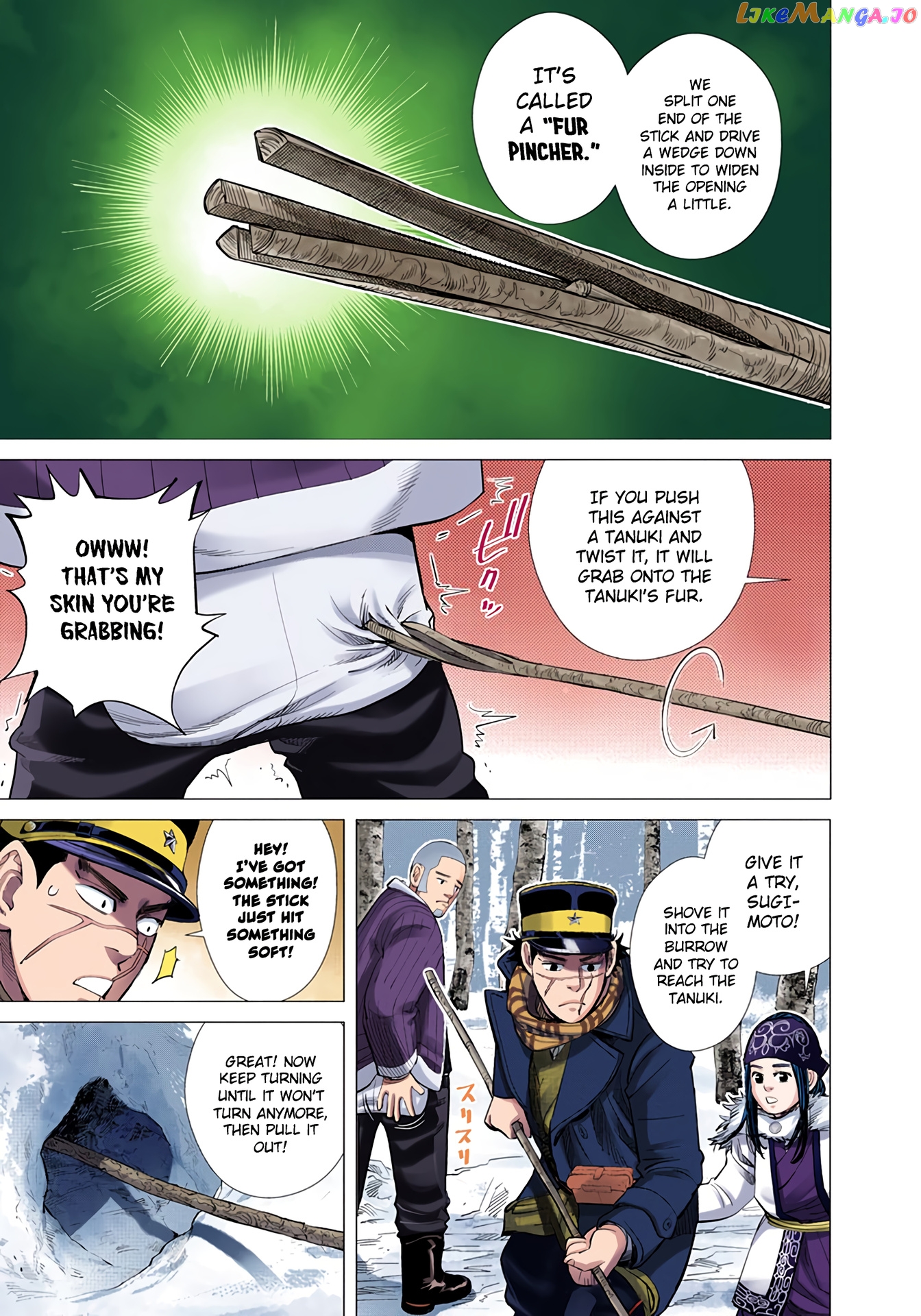 Golden Kamuy - Digital Colored Comics chapter 36 - page 7