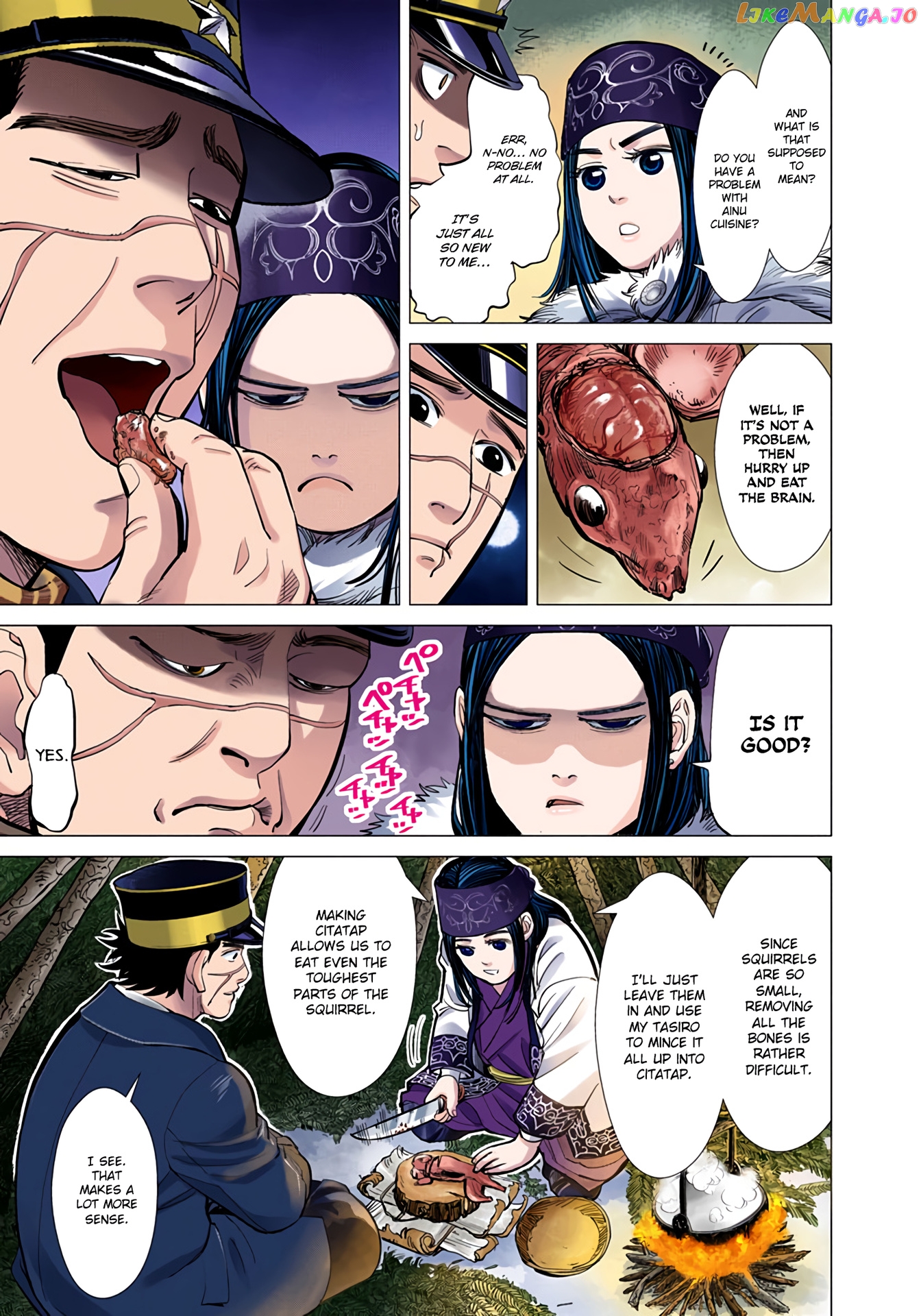 Golden Kamuy - Digital Colored Comics chapter 5 - page 12