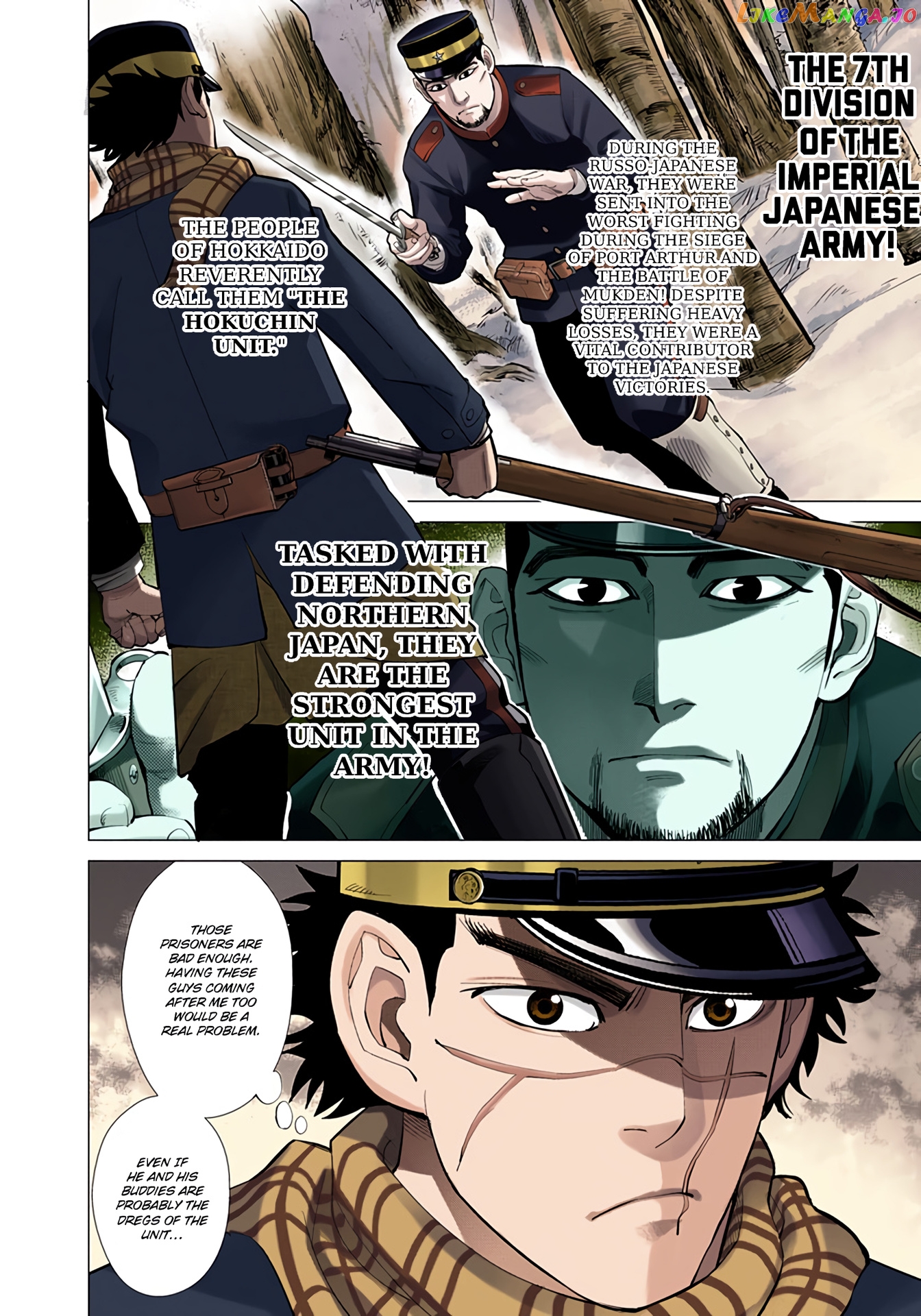 Golden Kamuy - Digital Colored Comics chapter 5 - page 2