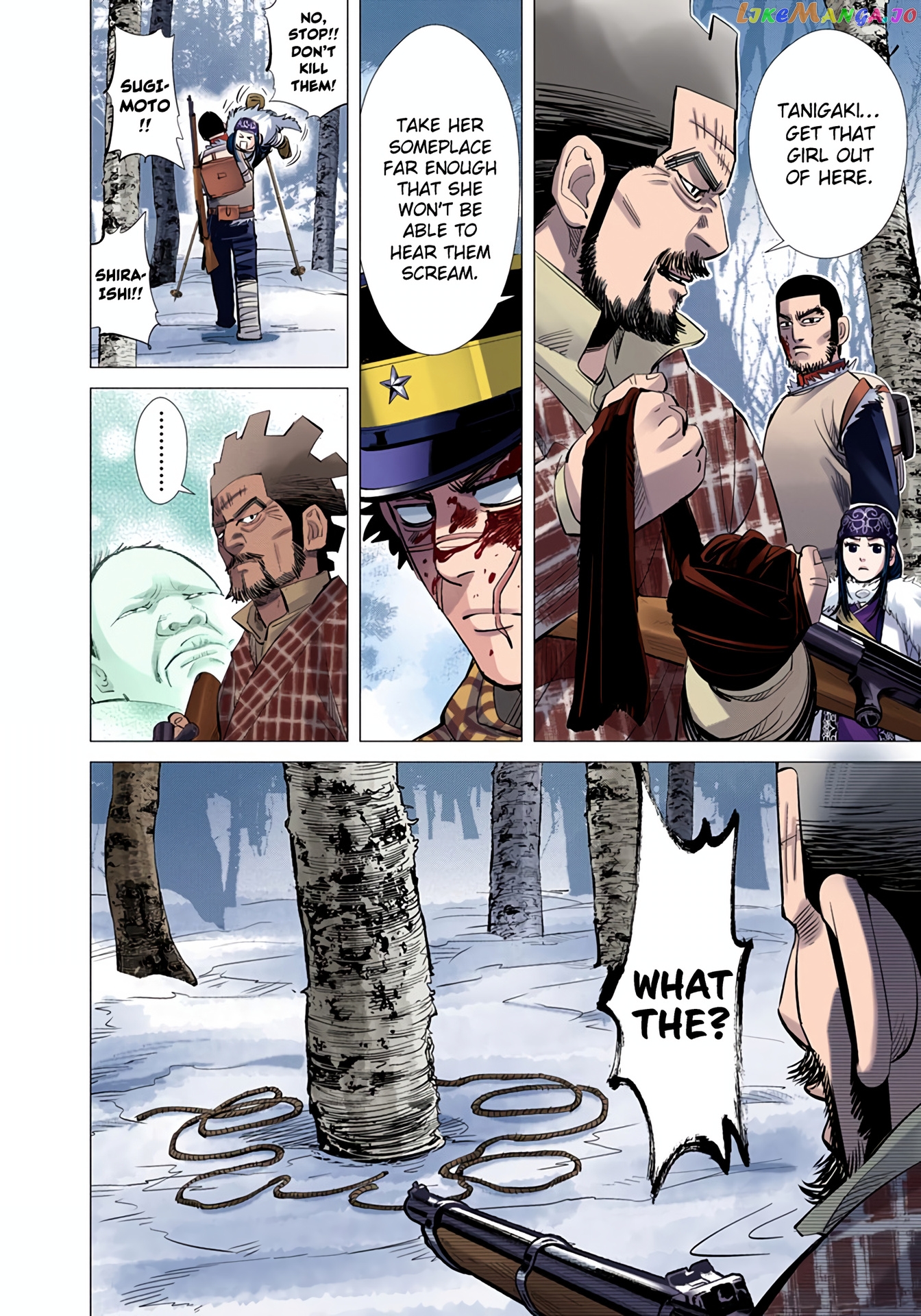 Golden Kamuy - Digital Colored Comics chapter 28 - page 14