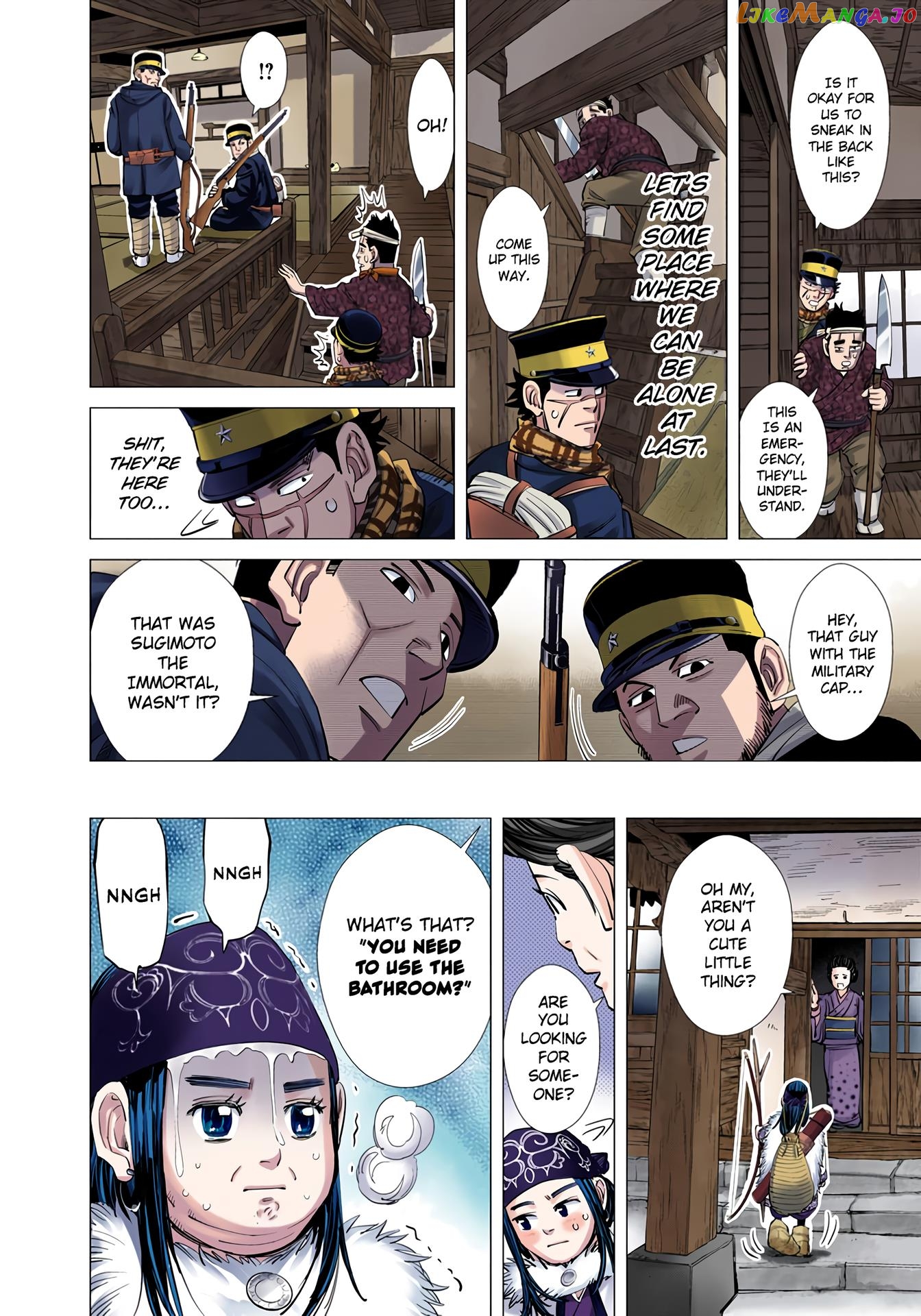 Golden Kamuy - Digital Colored Comics chapter 40 - page 8