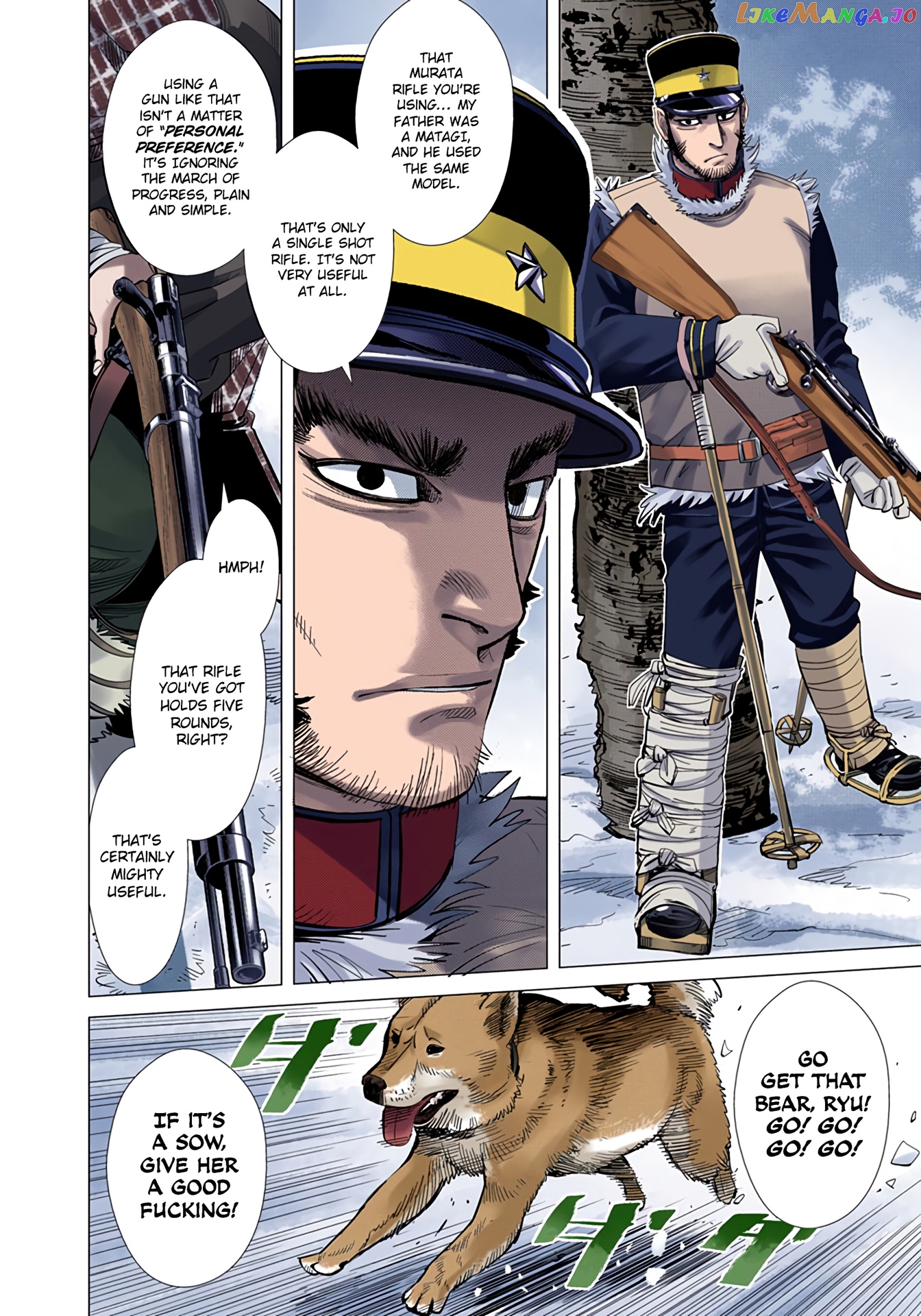 Golden Kamuy - Digital Colored Comics chapter 22 - page 14