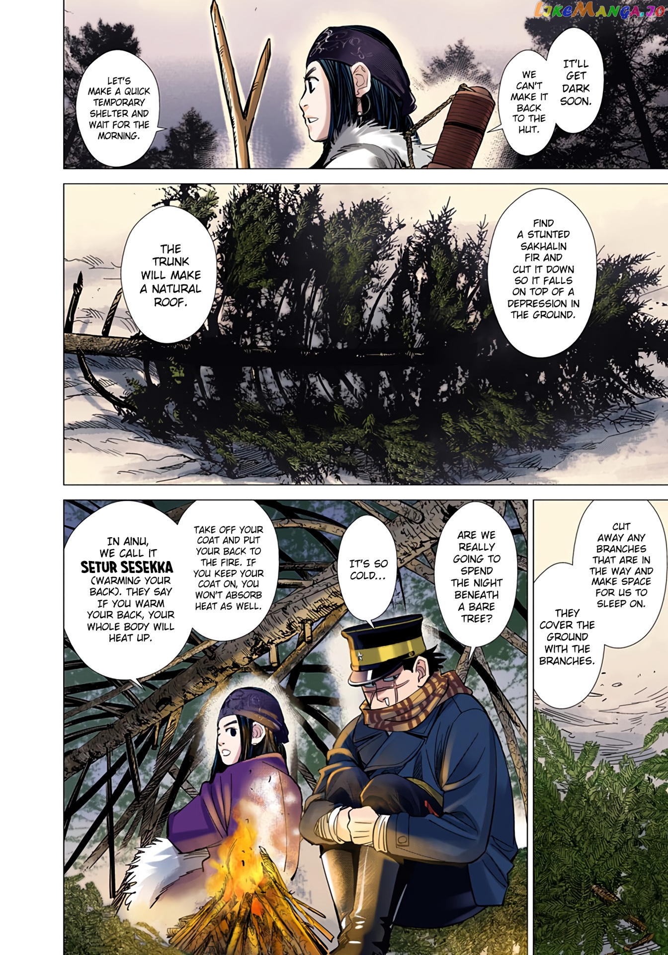 Golden Kamuy - Digital Colored Comics chapter 23 - page 11