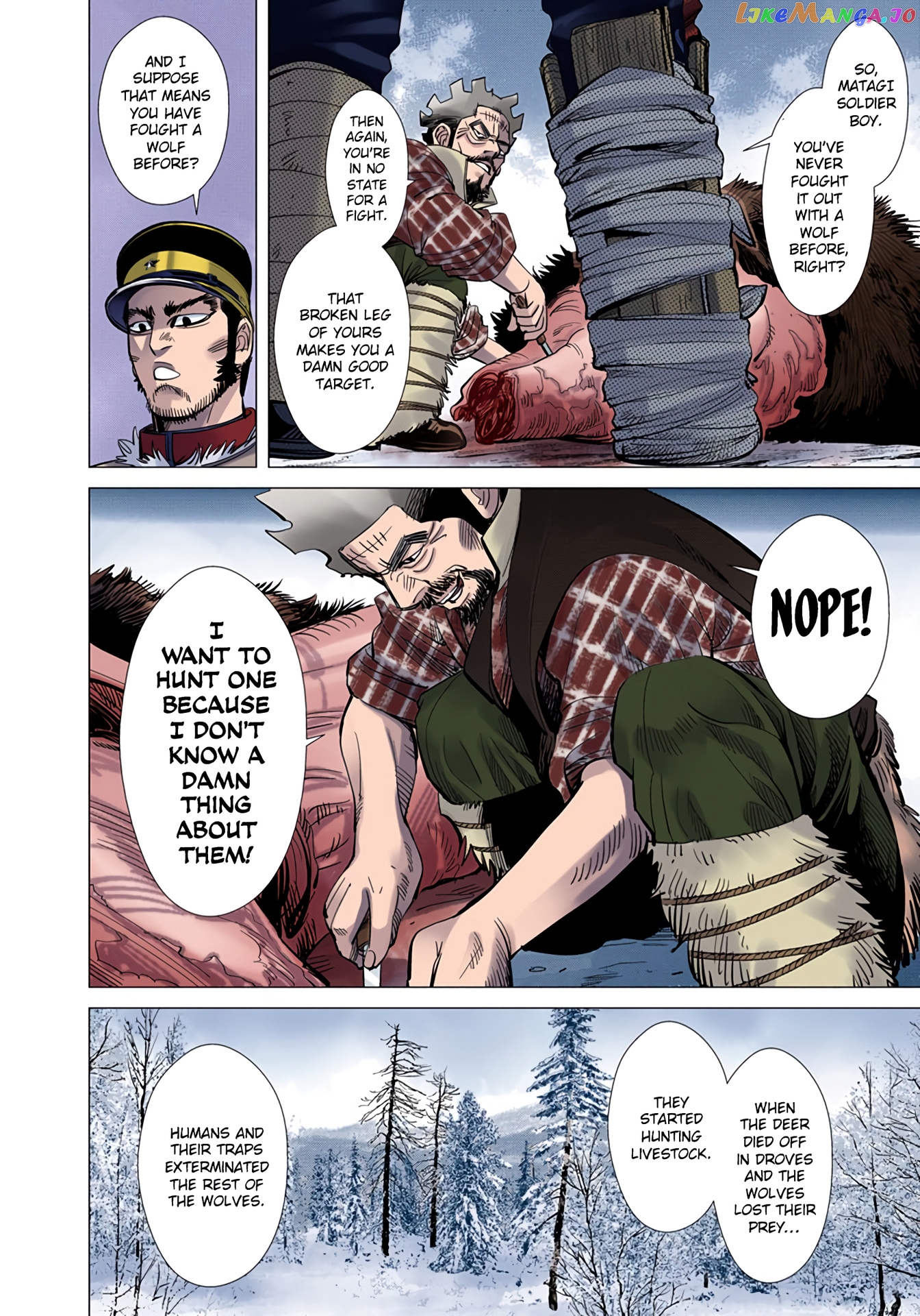 Golden Kamuy - Digital Colored Comics chapter 23 - page 4