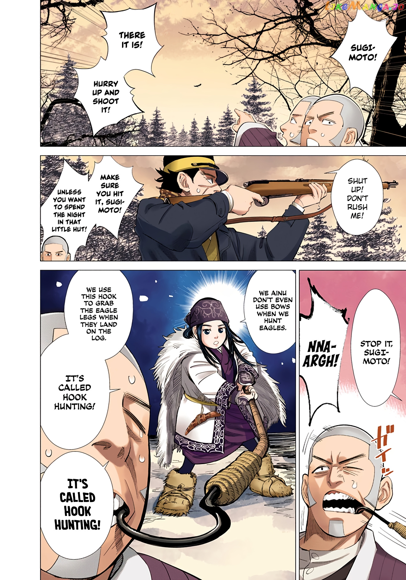 Golden Kamuy - Digital Colored Comics chapter 32 - page 4