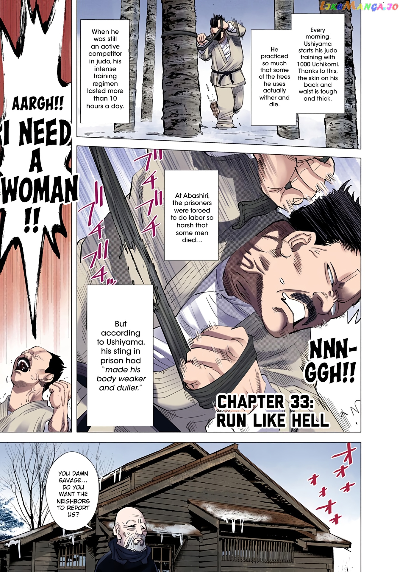Golden Kamuy - Digital Colored Comics chapter 33 - page 1