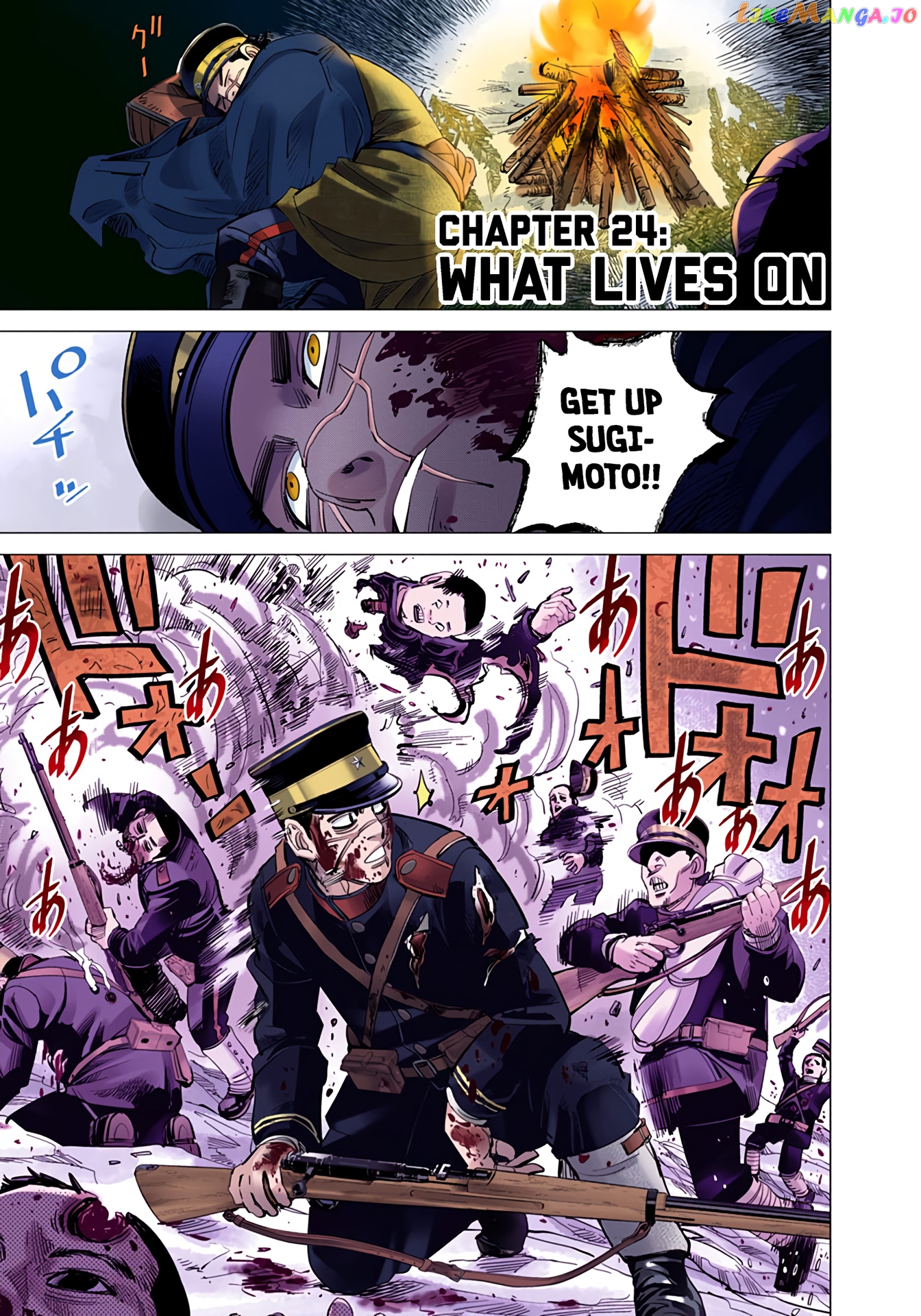 Golden Kamuy - Digital Colored Comics chapter 24 - page 1